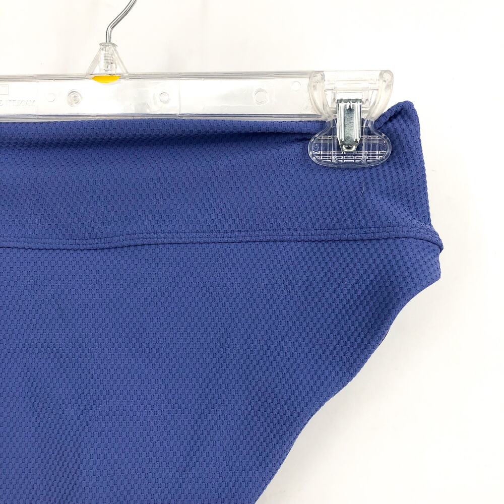 BEACH RIOT Women's Highway Bikini Bottom Large Purple Periwinkle Waffle NWT - Picture 7 of 12